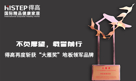 不负厚望，载誉前行|51漫画在线观看再度斩获“大雁奖”地板领军品牌